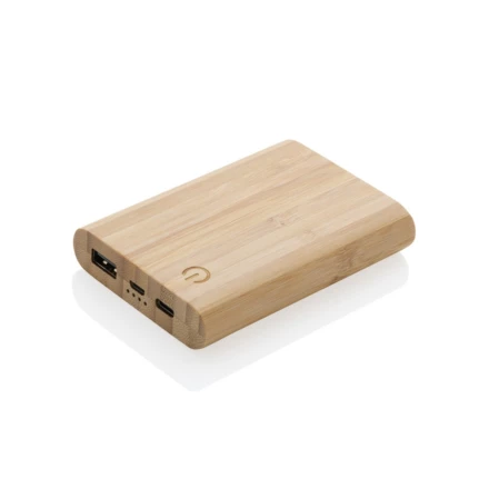 Bambusowy power bank 5000 mAh (NAX-P322.259)