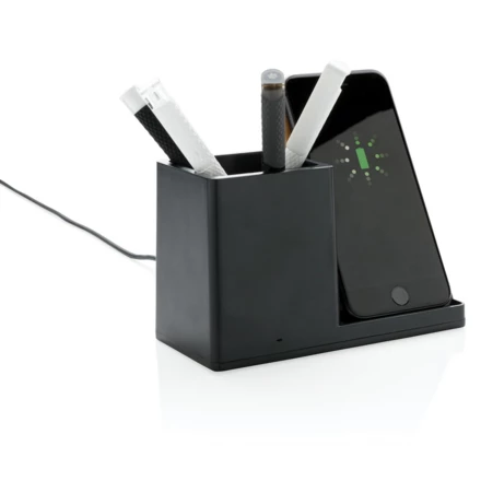 Ładowarka bezprzewodowa 10W, organizer na biurko Ontario (NAX-P308.401)