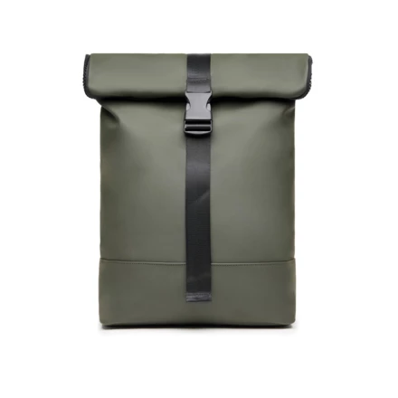 A chic, contemporary bag in supple vegan/Nubuck PU leather. This versatile design can be carried as either a rucksack or a tote bag - commute with the bag comfortably on your back and then simply carry it over your arm if you're going out for lunch. 
