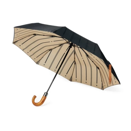 VINGA Bosler AWARE™ 21" faltbarer Schirm aus recyceltem PET (NAX-VG480-03)