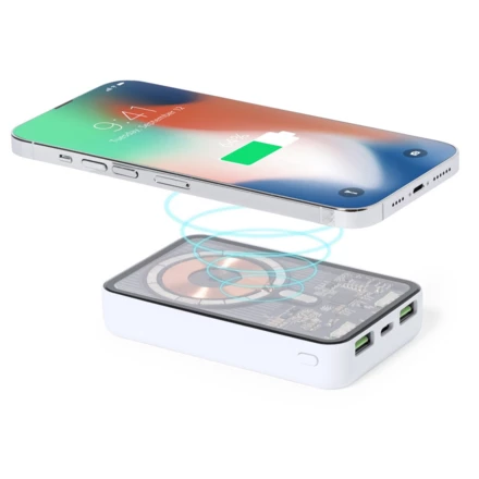 Magnetische kabellose Powerbank 5000 mAh, kabelloses Ladegerät 15W (NAX-V1335-02)
