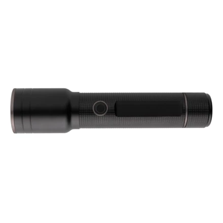 Heavy-Duty USB-Taschenlampe aus RCS recyceltem Aluminium (NAX-P513.931)