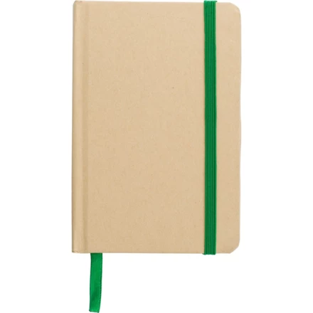 Notatnik A6 z papieru kraftowego z recyklingu (NAX-V1164-09)