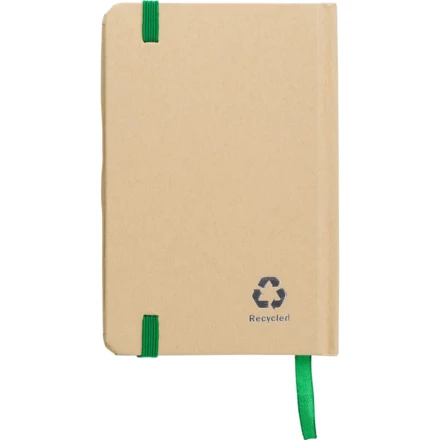 Notatnik A6 z papieru kraftowego z recyklingu (NAX-V1164-09)
