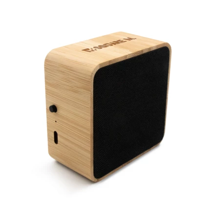 Wireless Lautsprecher aus Bambus 3W B'RIGHT, Solarpanel | Androwe (NAX-V2240-17)