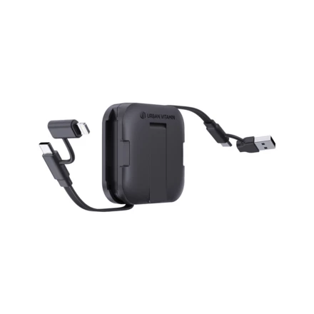 Zwijany kabel do ładowania, stojak na telefon Urban Vitamin San Jose (NAX-P302.7201)