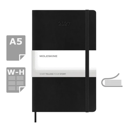 Kalendarz MOLESKINE (NAX-VM389-03/2027)