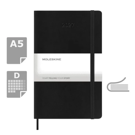 Kalendarz MOLESKINE (NAX-VM393-03/2027)