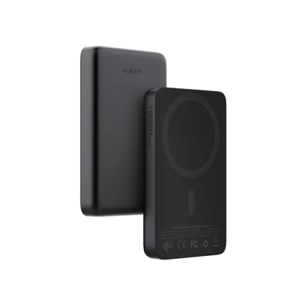 Magnetyczny, bezprzewodowy power bank 10000 mAh Aukey (NAX-VAM12-03)