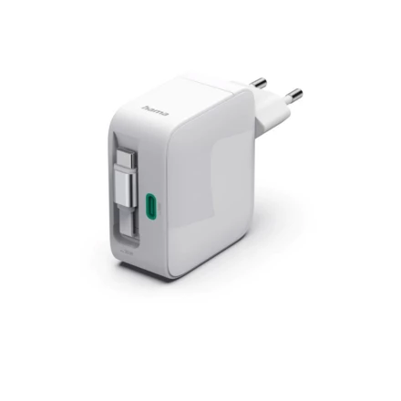 Ładowarka ścienna 30W ze zwijanym kablem Hama (NAX-VH074-02)