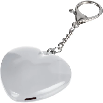Brelok do kluczy "serce", lampka LED (NAX-VB319-02)