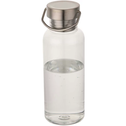 Thor - bidon na wodę wykonany z recyklingowanego tworzywa RPET certyfikowanego standardem RCS, pojemność 600 ml (NPC-10095801)