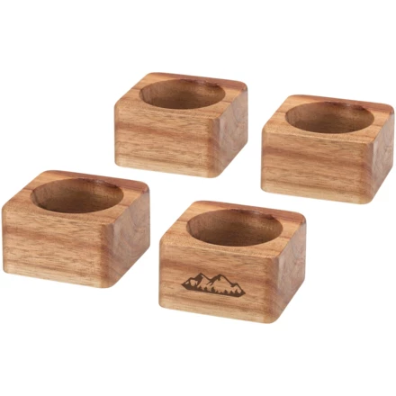 Napora - pierścienie z drewna akacjowego, na serwetki (NPC-12651271)