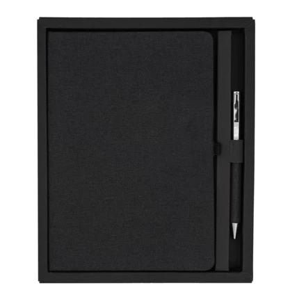 Notes z długopisem w pudełku Gibson, czarny (NPB-R17024.02)