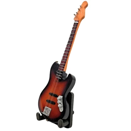Mini Gitara Dekoracyjna 15 cm na Stojaku – BMG-025 (NMT-120250)