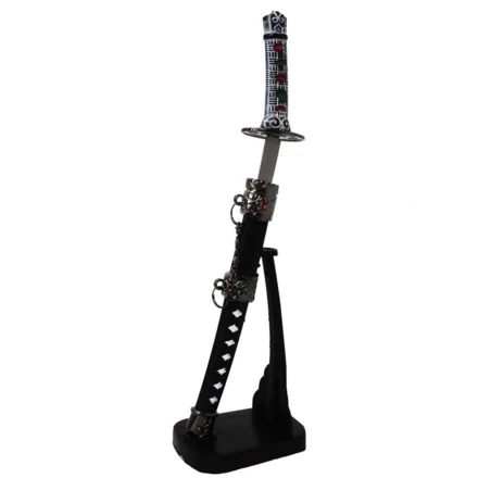 Katana - Nóż do papieru w kształcie miecza samurajskiego na stojaku - SW-200 (NMT-192005)