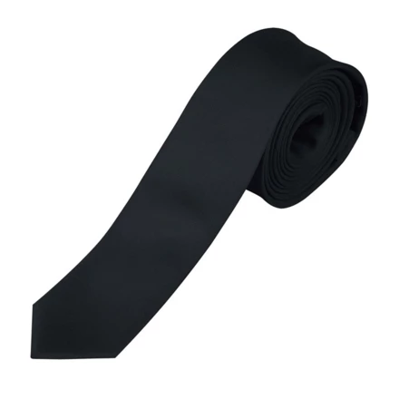 GATSBY SLIM TIE SATIN 270 - GATSBY (NMO-S00598-BK-M)