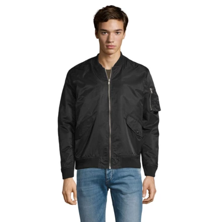 REBEL UNISEX FASHION BOMBER - REBEL (NMO-S01616-BK-3XL)