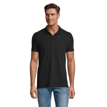 PHOENIX Męskie polo 220g - PHOENIX MEN (NMO-S01708-BK-3XL)