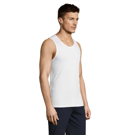 SPORTY TT MEN TANK TOP - SPORTY TT MEN (NMO-S02073-WH-3XL)
