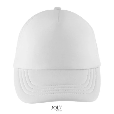 BUBBLE KIDS 5 PANEL CAP - BUBBLE KIDS (NMO-S03091-WH-M)