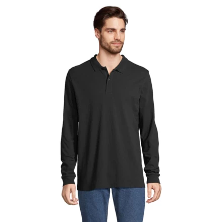 PLANET LSL POLO ORGANIC - PLANET LSL (NMO-S04241-BK-3XL)