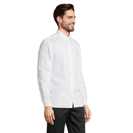 BAILEY MEN POPLIN SHIRT - BAILEY (NMO-S04770-WH-3XL)