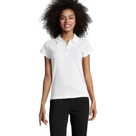 PRESCOTT WOMEN POLO 170 - PRESCOTT WOMEN (NMO-S11376-WH-L)