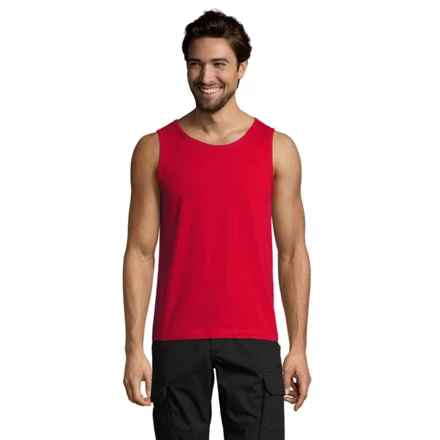 JUSTIN MEN'S TANK TOP 150 - JUSTIN (NMO-S11465-RD-S)