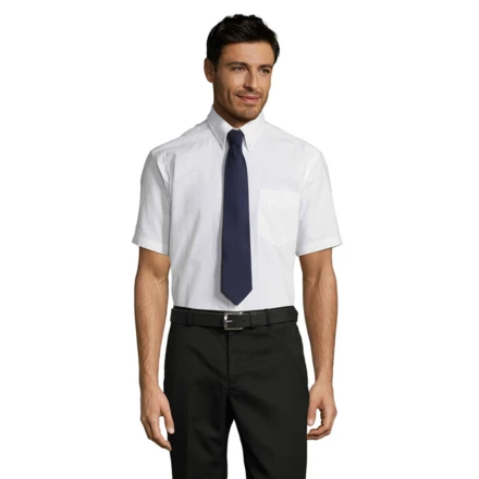 BRISBANE OXFORD MEN'S SHIRT - BRISBANE (NMO-S16010-WH-3XL)
