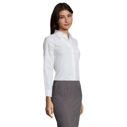 EMBASSY WOMEN SHIRT OXFORD - EMBASSY (NMO-S16020-WH-3XL)