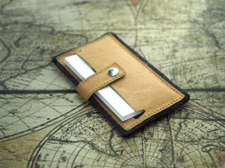 Etui na wizytówki 1324140 - czarny (NJG-1324140)