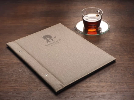Okładka na menu 412321 - caffe latte (NJG-412321)