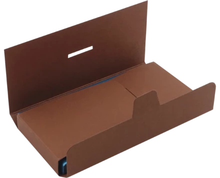 Pudełko (11,3x5,5x1,2cm) 838037 - brązowy (NJG-838037)
