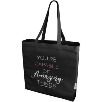 Odessa torba na zakupy z materiału z recyklingu o gramaturze 220 g/m² (NPC-12071090)