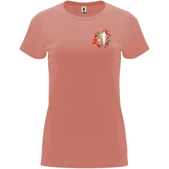 Capri koszulka damska z krótkim rękawem - roly-XL (NPC-R66833K4)