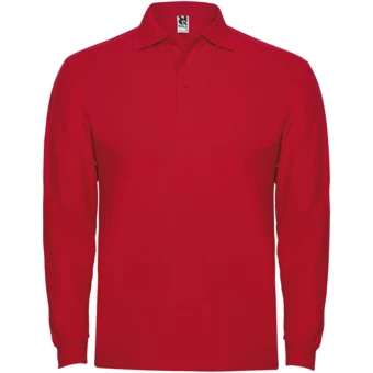 Estrella long sleeve men's polo - roly-L (NPC-R66354I3)