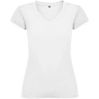 Victoria damska koszulka z krótkim rękawem i dekoltem w serek - roly-2XL (NPC-R66461Z5)