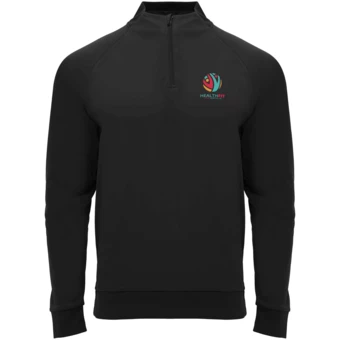 Epiro long sleeve unisex quarter zip sweatshirt - roly- (NPC-R11153O2)