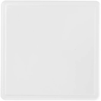 Kwadratowa podkładka Ellison wykonana z tworzywa sztucznego z papierową wkładką (NPC-21051300)