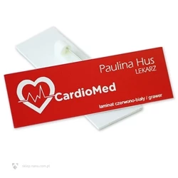 Identyfikatory z tworzyw sztucznych - Lami Line