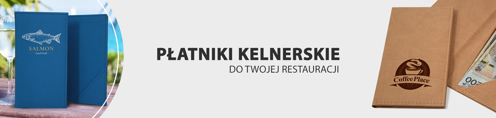 płatniki kelnerskie - szeroka gama kolorów i wzorów Identyfikatory firmowe dowolne kształty