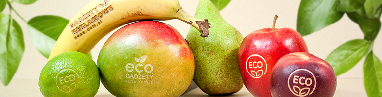 Owoce i warzywa z grawerem Grawerowane owoce i warzywka